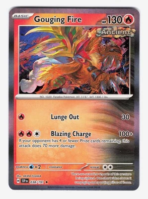 Gouging Fire (Holo) SV08: Surging Sparks 038/191 NM - Image 1 of 2