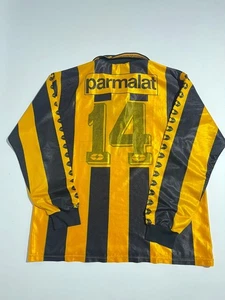 camiseta de futbol PEÑAROL (uruguay) NANQUE mangas largas 1994 matchworn #14 t.L - Picture 1 of 5