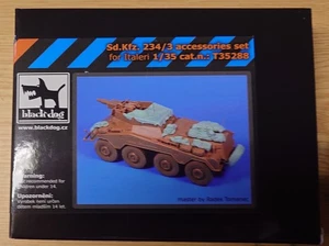 Sd.Kfz. 234/3 accessories set for Italeri in 1/35 by Blackdog - Picture 1 of 1