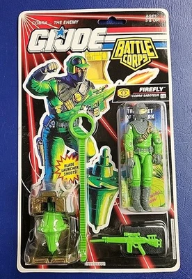De colección GIJoe ARAH Cuerpo de Batalla Luciérnaga Cobra Saboteador Sin usar, en caja Foto 1 de 4