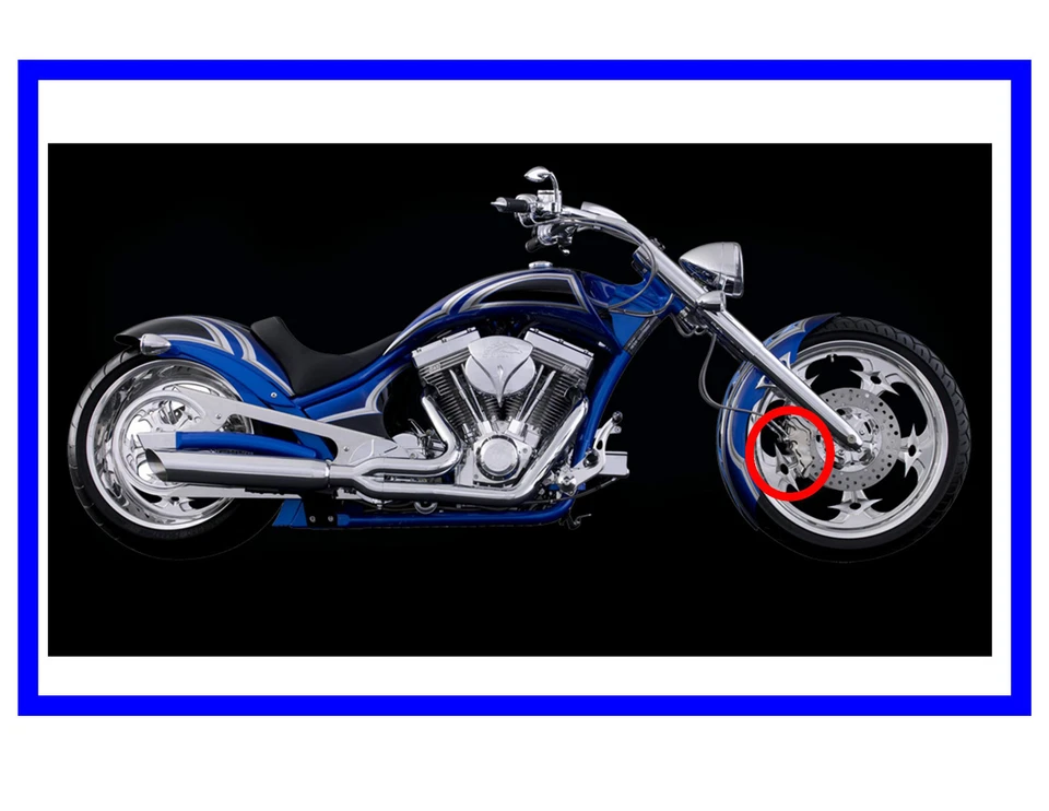 KIT DE RECONSTRUCCIÓN PARA PINZAS AMERICAN IRONHORSE SLAMMER 2007-2009 INCLUYE 3 KITS Foto 1 de 1