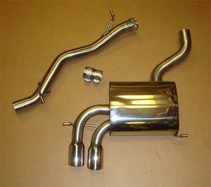 Milltek Cat Back Non Resonated Exhaust - fits Audi S3 2.0T Quattro - Picture 1 of 2