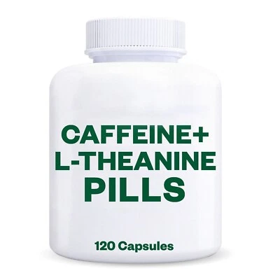 Wholesale Caffeine Theanine 120 Capsules 100mg Caffeine+200mg Theanine 250 Units - Image 1 of 4
