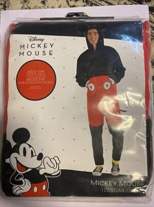 NEW Adult Mickey Mouse Disney Costume SIZE Small/Medium Fits Up To 42 - Picture 1 of 4