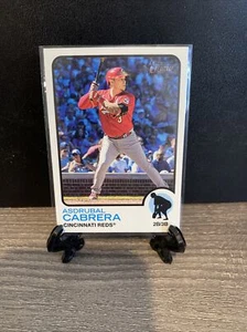 Asdrubal Cabrera 2022 Topps Heritage High Number Short Print SP #484 Reds - Picture 1 of 1