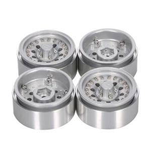 4PCS Wheel Hub 1.9 Beadlock Wheel Rims for 1:10 Model Crawler Accessories - Picture 1 of 13