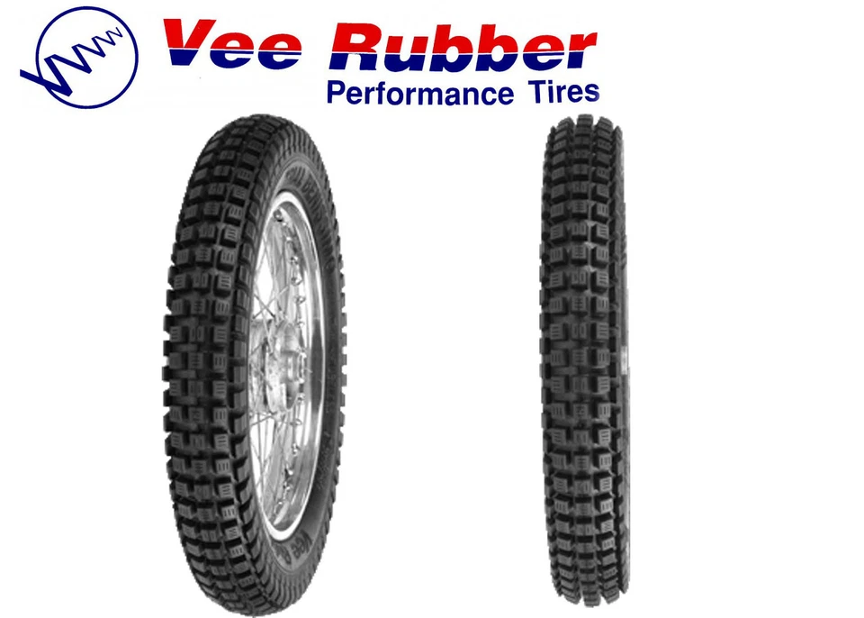 Bultaco , Fantic Trials Tyre , Competition Radial Tubeless 400x18 400-18 Rear - Image 1 of 1