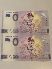 The Koin Club Collectors Disney Scrooge Mcduck Bank Notes