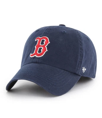 Boston Red Sox '47 Brand Navy Blue Fitted Franchise Hat - Image 1 of 3