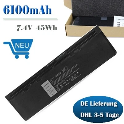 Akku für Dell Typ WD52H 6000mAh 7,4V 6100mAh/45Wh Li-Polymer Schwarz - Bild 1 von 4