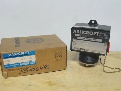 ASHCROFT - ПЕРЕКЛЮЧАТЕЛЬ ДЕЙСТВИЯ SNAP - МОДЕЛЬ B420T XCH - НОВЫЙ В КОРОБКЕ  - Изображение 1 из 4