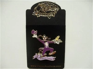 RARO LE 250 OLD Disney Aste PINS Cesto Buona Pasqua Pippo Bambino Pulcino - Foto 1 di 2