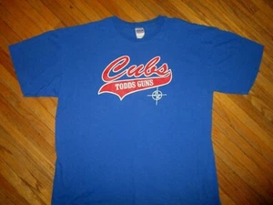 CAMISETA TODD'S GUNS Shop Store Cubs Jersey Camiseta Lambertville Michigan Para Hombres XL - Imagen 1 de 2
