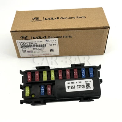 Engine Module System Fuse Box Fits for 2014-2016 Hyundai Elantra 91951-3X100 - Image 1 of 4