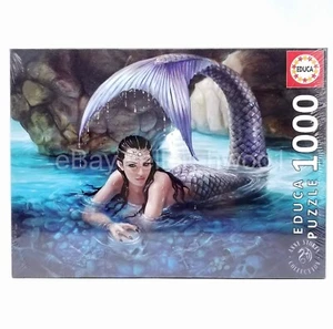 NEW 2018 Educa HIDDEN DEPTHS Mermaid Puzzle Anne Stokes 1000 pcs SEALED - Picture 1 of 6