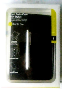 MIZCO FITTED FOLIO CASE WITH STYLUS FOR KINDLE FIRE/NEW/SEALED/FREE US SHIPPING - Picture 1 of 3