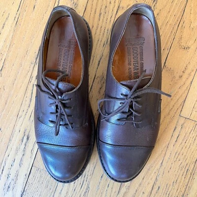Mephisto Air-Flex  Brown 100% Caoutchouc Leather Upper US 9 Men’s Oxford Shoes - Image 1 of 4