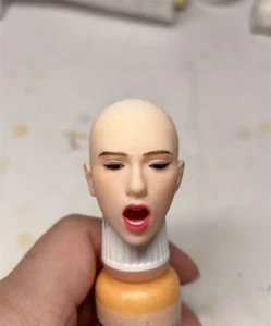 1:6 Female Black Widow Head Sculpt For 12" Action Figure Body Toys - Picture 1 of 8