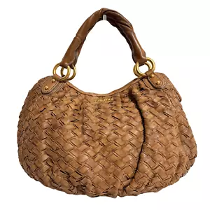 MIU MIU Schultertasche Archive Braun Leder - Bild 1 von 19
