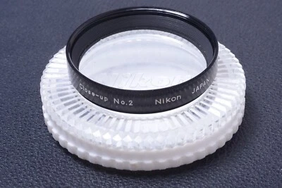 ✅ NIKON CLOSE-UP NO.2 52MM FILTER GENUINE LENS OR CAMERA SCREW IN W/ KEEPER 27-2 - Image 1 of 2