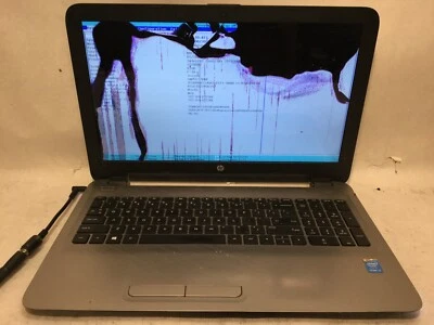 HP 15-ac136la / Intel Core i5-5200U @ 2.20GHz / (CRACKED/MISSING PARTS!) -MR - Image 1 of 4