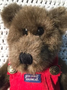 "Mono rojo 1990 Boyds Bears 12" Christopher From The Investment - - Imagen 1 de 12