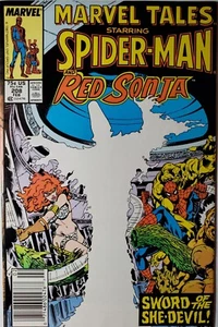 Marvel Tales Spider-Man e Sonja Rossa Febbraio 1988 n. 208 Spada della Diavola! - Foto 1 di 4