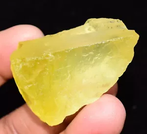 187.00 Ct Natural Lemon Brazilian Citrine Certified Untreated Earth-Mined Rough - Picture 1 of 6