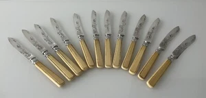 12er Set antike Messer von Joseph Rodgers um 1850. - Bild 1 von 15