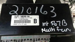 Chassis Brain Box FORD EXPLORER 00 01 GEM MODULE YL2T14B205BA - Picture 1 of 3