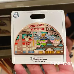 Pin de vidrio auténtico Disney Disneyland Mickey Mouse Disneytown festival de flores - Imagen 1 de 1
