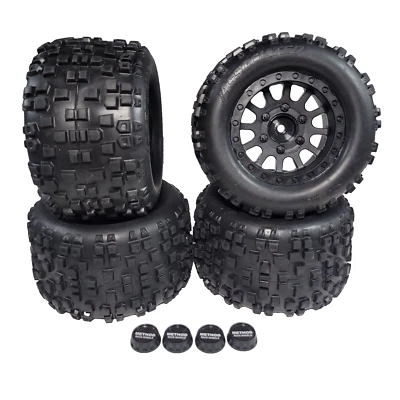 Neumáticos Team Associated Rival MT10 V2 y ruedas hexagonales de 12 mm 1/10 4x4 Monster Truck Foto 1 de 4