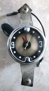 vintage 1950s jager watch co. car dash clock untested 12 v plus - Foto 1 di 8