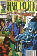 FISH POLICE  (1992 Series)  (MARVEL) #6 NEWSSTAND Fine Comics Book