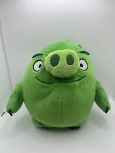 Peluche Angry Birds Pig verde raro Spin Master 2016 juguete de 8 pulgadas - Imagen 1 de 15