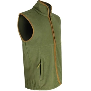 COUNTRY FLEECE GILET MENS S-3XL THERMAL VEST HUNTING BEATING BODYWARMER KUK - Picture 1 of 6