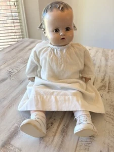 Muñeca bebé Plassie ideal 21" RARA de colección años 30 o 40 - Imagen 1 de 24