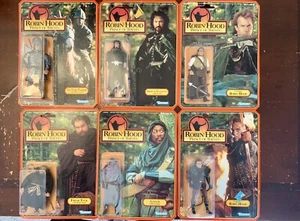 Robin Hood Prince of Thieves Lot of 6 Figures 1991 Kenner ALL SEALED - Picture 1 of 14