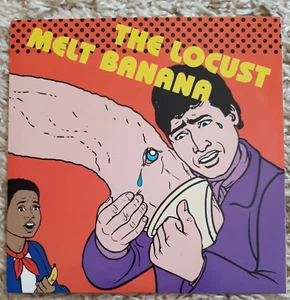 The Locust Melt Banana Coloured Vinyl EP 33rpm 7" Ltd Ed 2002 ***New Unplayed - Picture 1 of 8