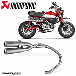 HONDA MONKEY 2019-2023 Scarico AKRAPOVIC RC S-H125SO5-FFT - Foto 1 di 8
