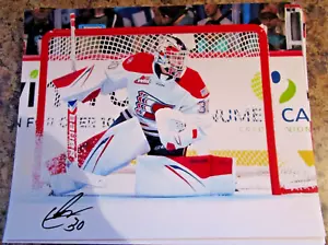CARTER ESLER SIGNED 8X10 MATTE PHOTO SPOKANE CHIEFS 2027 NHL DRAFT ELIGIBLE (B) - Picture 1 of 2
