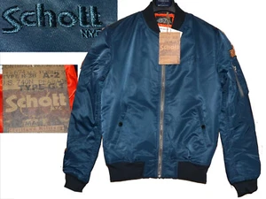 SCHOTT Men's  Bomber  Size M Europea / S US ST01 T2P - Imagen 1 de 13