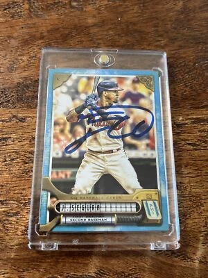Jean Segura IP Signed Gypsy Queen Card JSA Coa Autographed Phillies — 第 1/3 张图片
