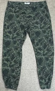 Silence Is Golden Men's Polka Dot Denim Camo Jogging Pants Size 40 - Picture 1 of 11