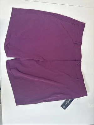 Pantalones Cortos de Golf Walter Hagen P11 Para Hombre Cintura Fácil Remolacha Púrpura 8" Entrepierna Cintura 42 Nuevos con Etiquetas Foto 1 de 4