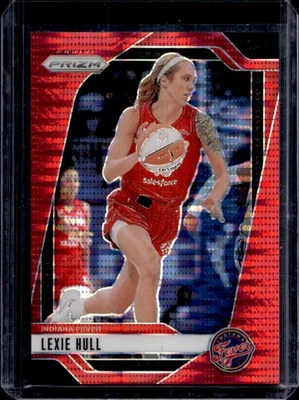 2024 Panini WNBA Prizm Lexie Hull Red Pulsar #156/299 Fever - Image 1 of 2
