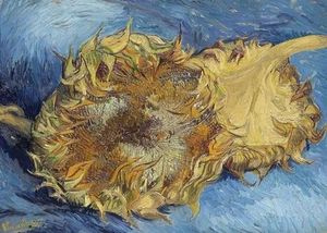 Vincent Van Gogh Sunflowers- 1887 Canvas 42x30 - Picture 1 of 1