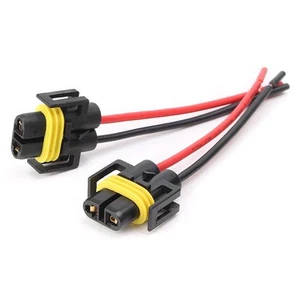 Practical Female Adapter Lamp connector Fog Light Kit 2pcs For Headlight - Picture 1 of 5