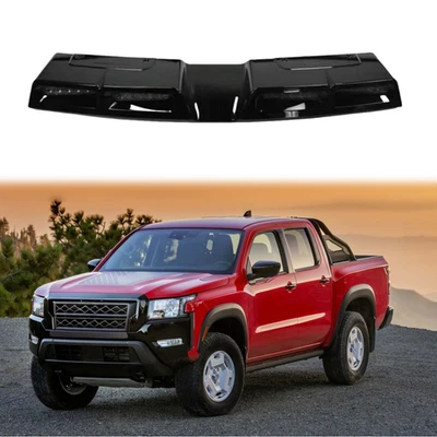 Glossy Black Roof Top Light Lamp Bar LED DRL For Nissan Frontier 2022-2024 2025 - Image 1 of 4