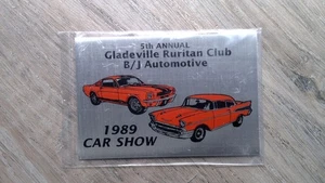 Daytona Trophy 1989 Car Show Plaque Automotive Collectible Sign - Picture 1 of 2